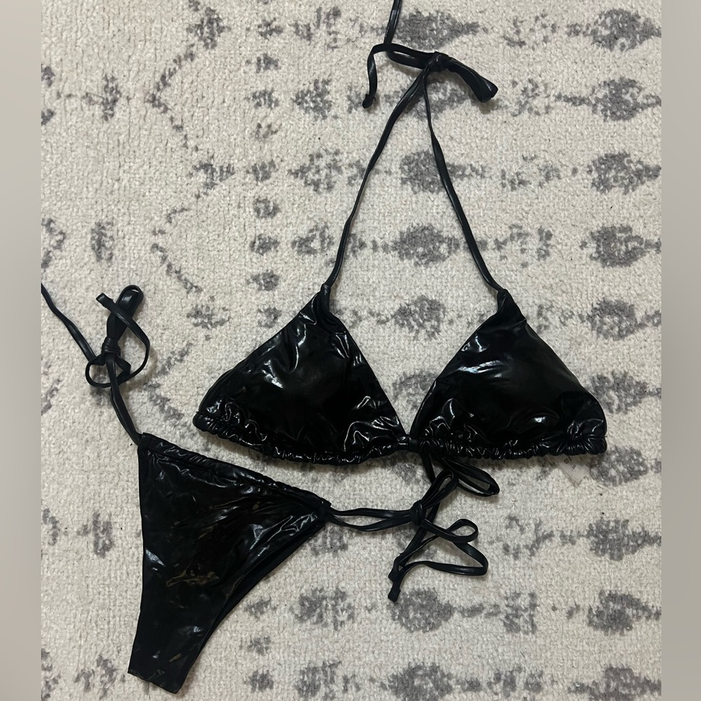 Brand new, never worn, Black bikini